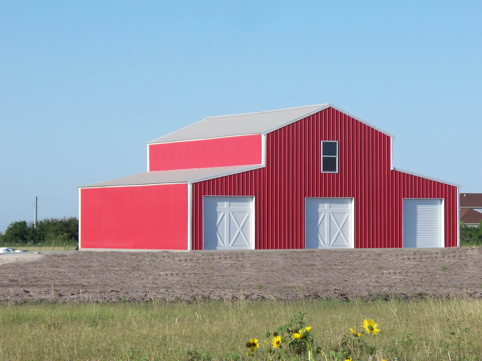 barn-style-red-garage-kit